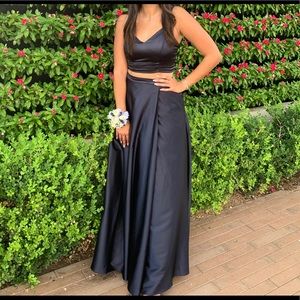 2 piece Prom Dress